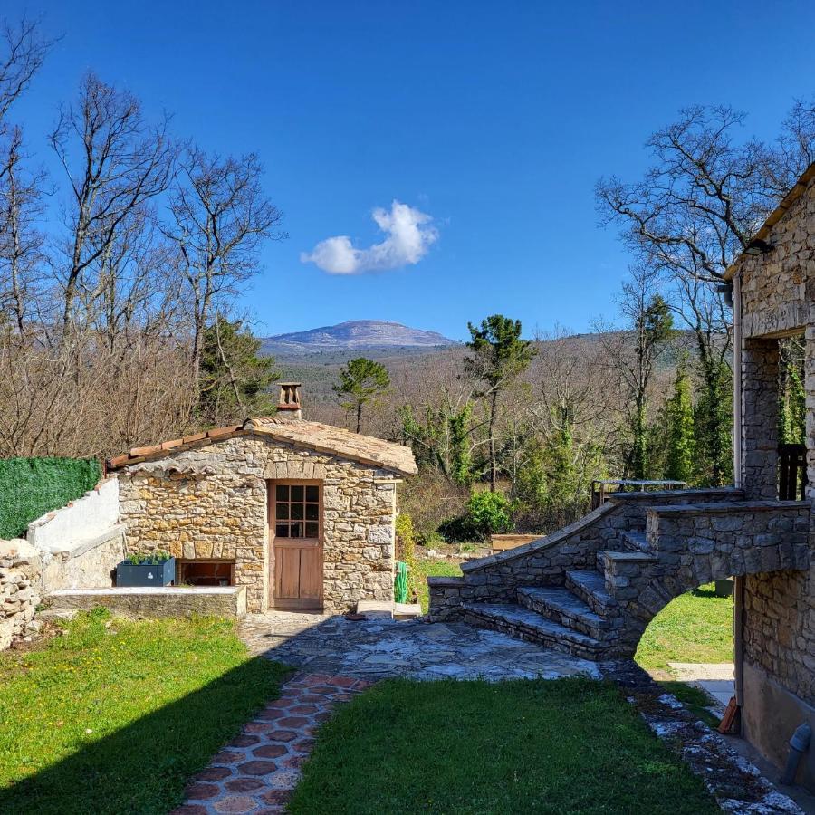 Les Pierres De Cezaire Hotel Saint-Cezaire-sur-Siagne ภายนอก รูปภาพ